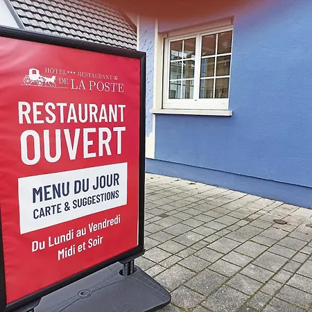 Restaurant De La Poste Mulhouse Ottmarsheim