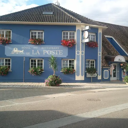 Hotel Restaurant De La Poste Mulhouse Ottmarsheim Bantzenheim